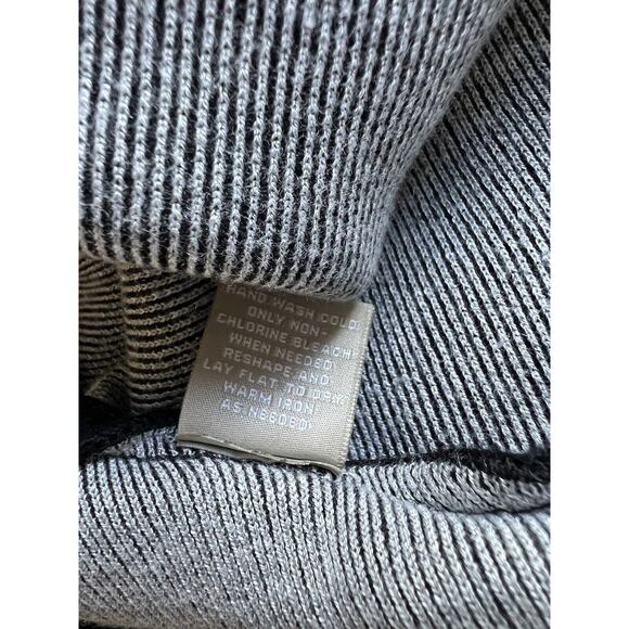 Joan Vass Studio Women's Black Cardigan Open Front Medium Dolman Sleeve - Picture 7 of 7